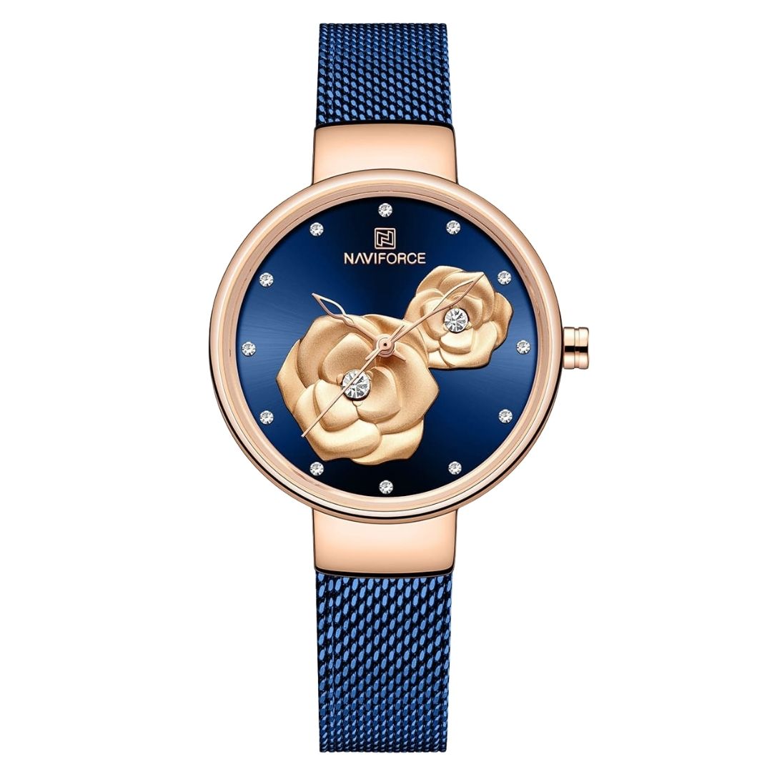 Naviforce NF 5013 Mesh Strap Ladies Watch